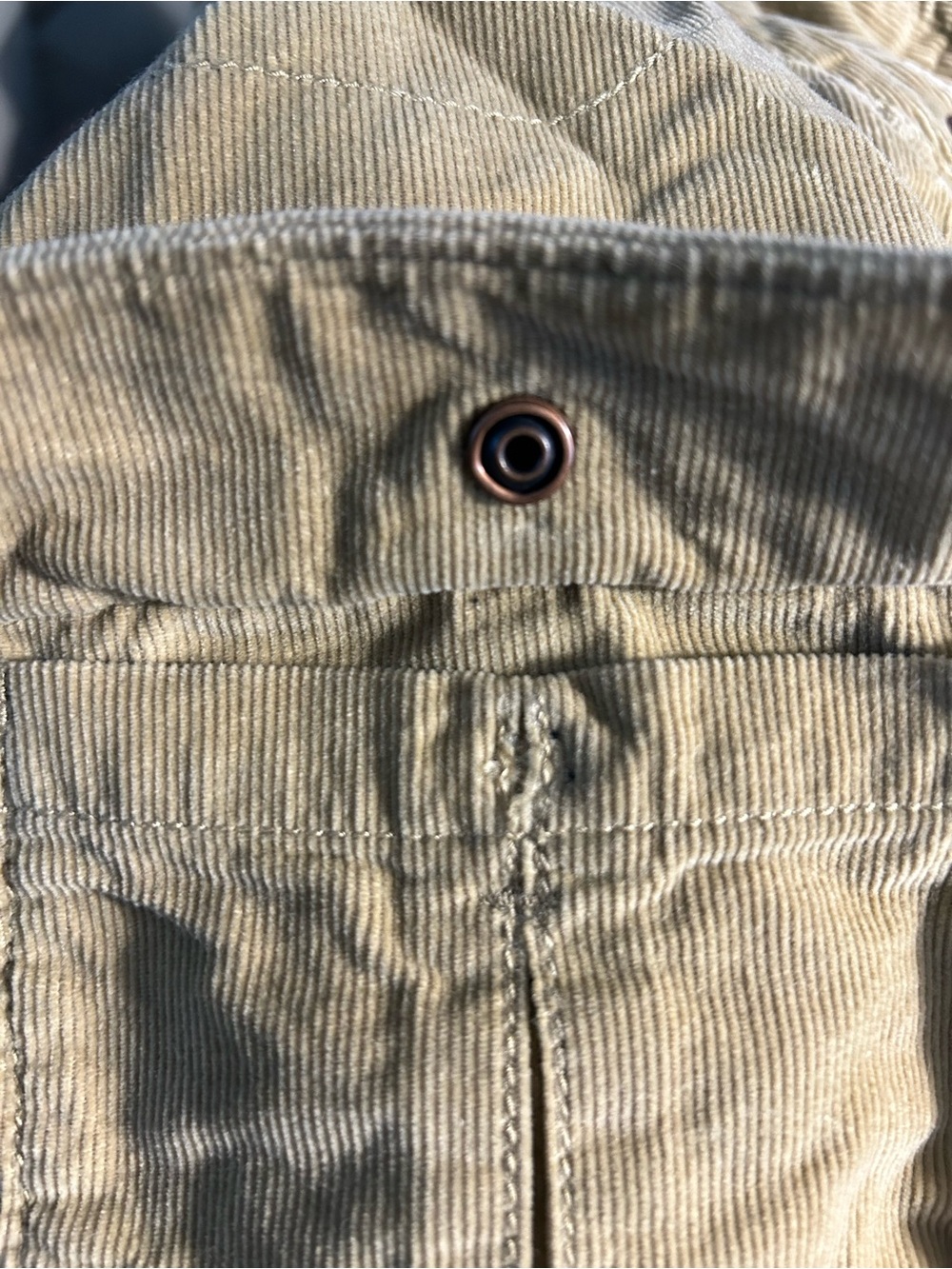 The North Face Corduroy Button-Up Shirt Jacket - Khaki - Picture 10 of 10